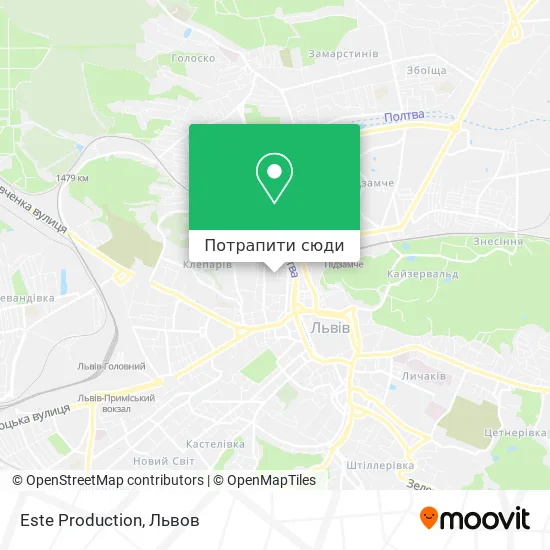 Карта Este Production