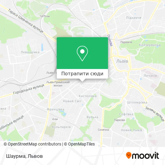Карта Шаурма