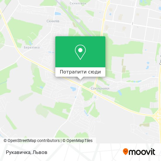 Карта Рукавичка