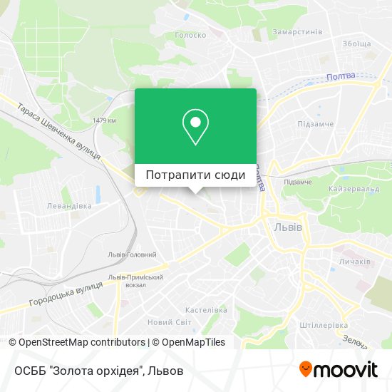 Карта ОСББ "Золота орхідея"