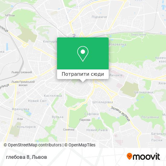 Карта глебова 8