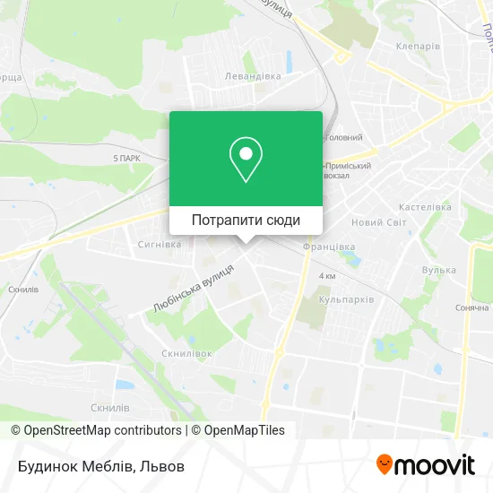Карта Будинок Меблів