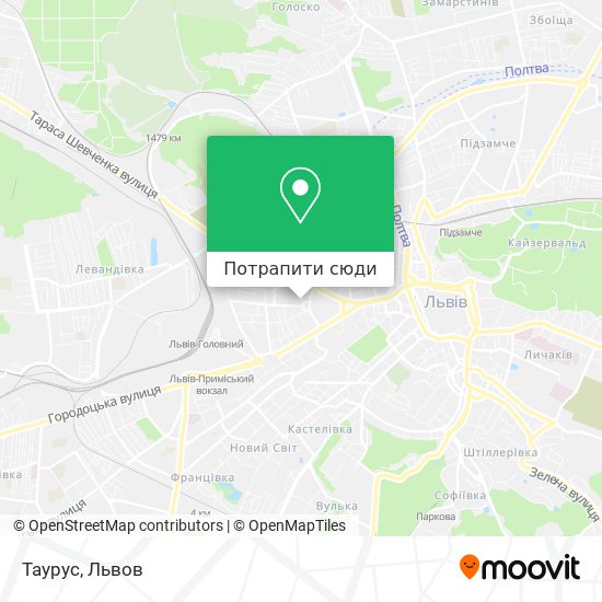 Карта Таурус
