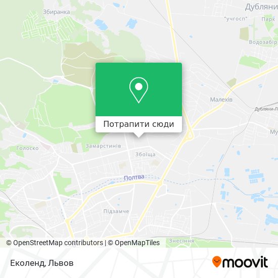 Карта Еколенд