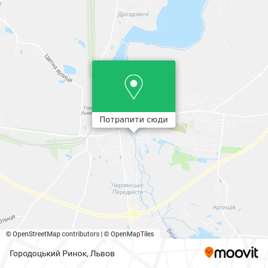 Карта Городоцький Ринок