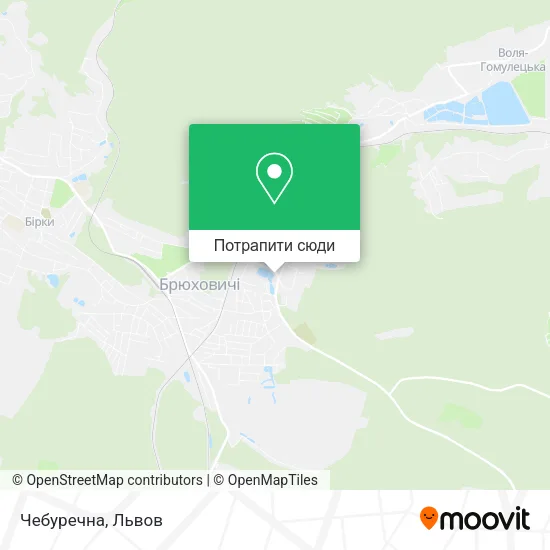 Карта Чебуречна