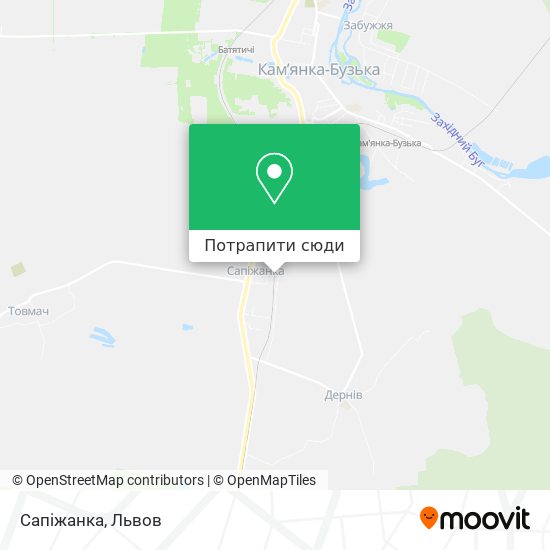 Карта Сапіжанка