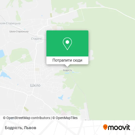 Карта Бодрість