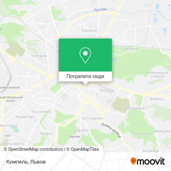 Карта Кумпель