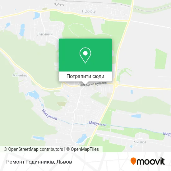 Карта Ремонт Годинників
