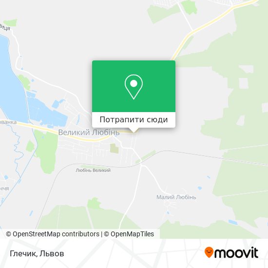 Карта Глечик