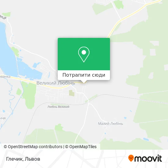 Карта Глечик