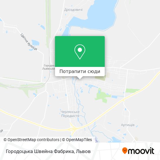 Карта Городоцька Швейна Фабрика