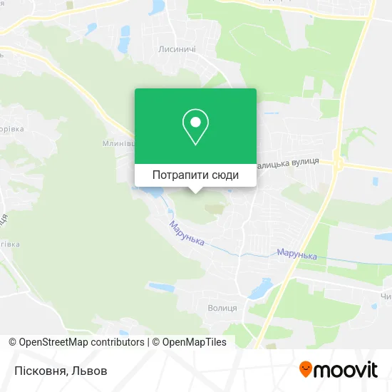 Карта Пісковня