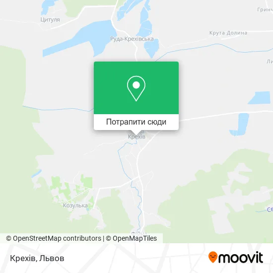 Карта Крехів