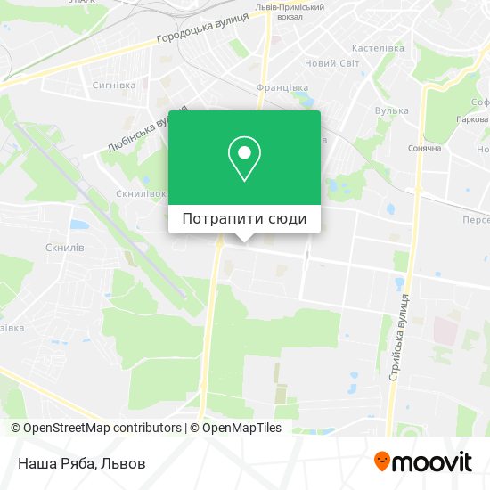 Карта Наша Ряба