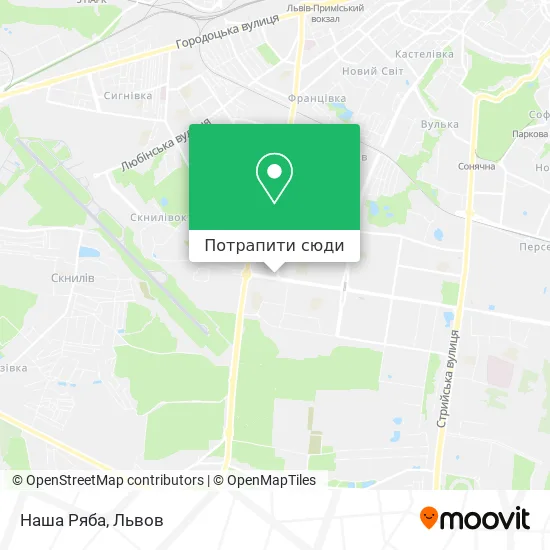Карта Наша Ряба