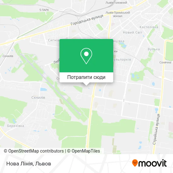 Карта Нова Лінія