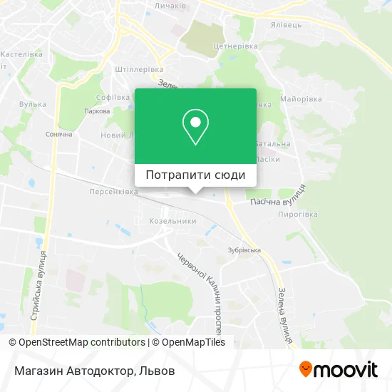 Карта Магазин Автодоктор