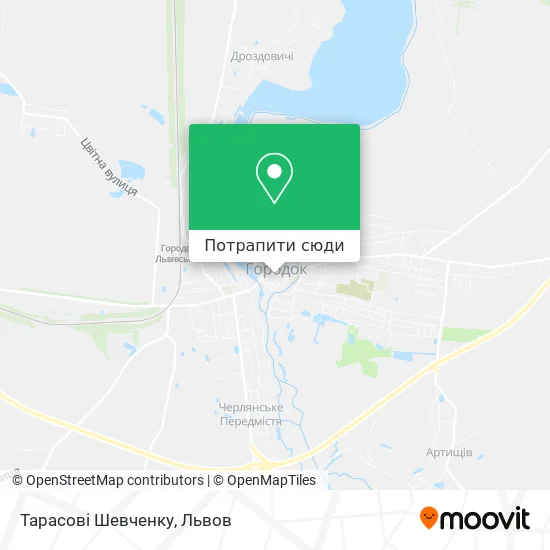Карта Тарасові Шевченку