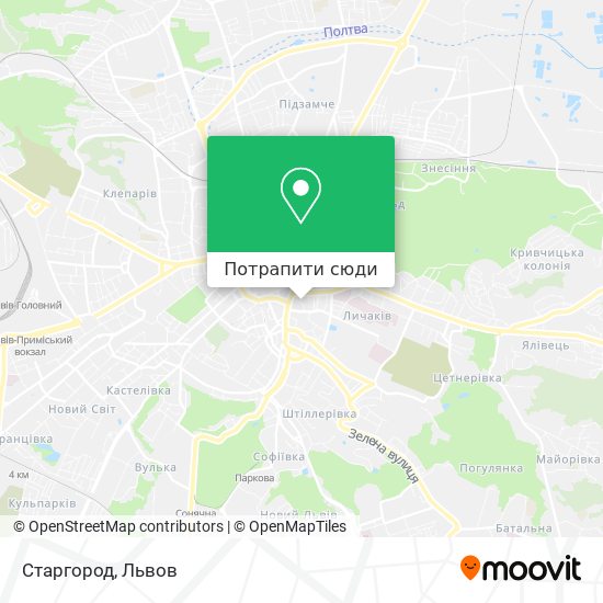 Карта Старгород