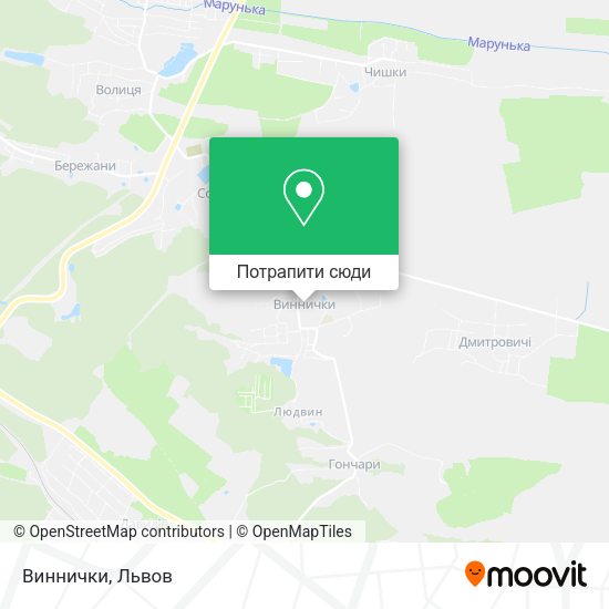 Карта Виннички