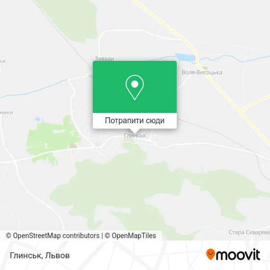 Карта Глинськ
