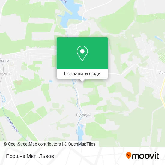 Карта Поршна Мкп