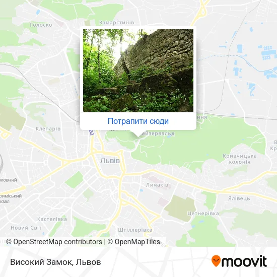 Карта Високий Замок