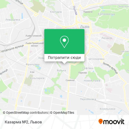 Карта Казарма №2