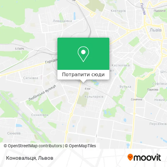 Карта Коновальця
