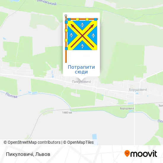 Карта Пикуловичі