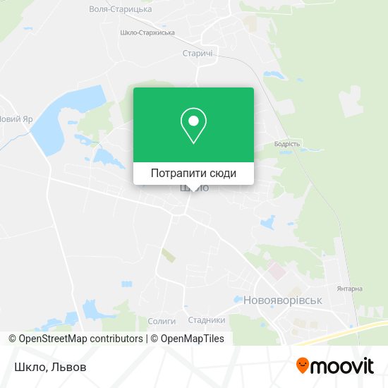 Карта Шкло