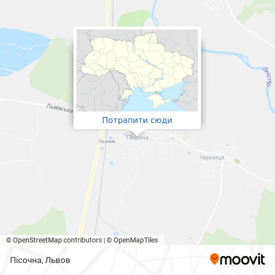 Карта Пісочна