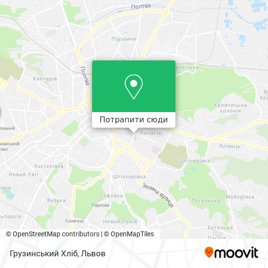 Карта Грузинський Хліб