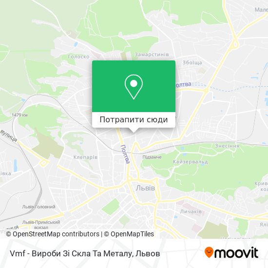 Карта Vmf - Вироби Зі Скла Та Металу