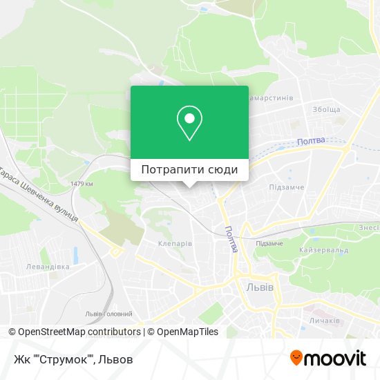 Карта Жк ""Струмок""