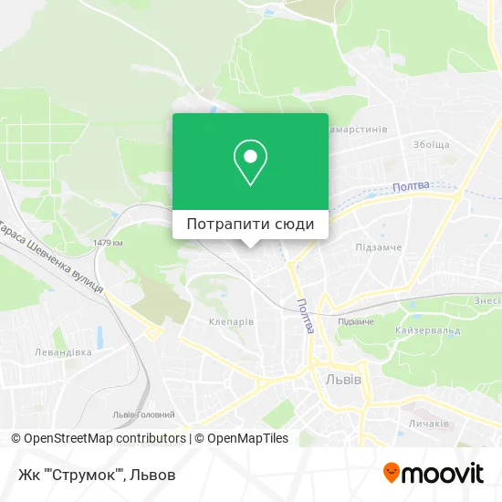 Карта Жк ""Струмок""