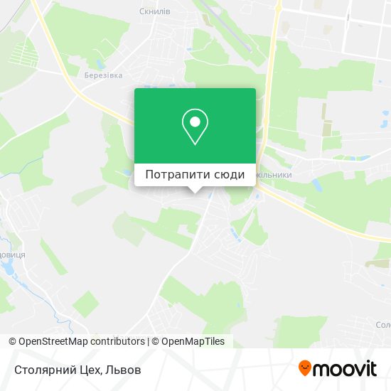 Карта Столярний Цех