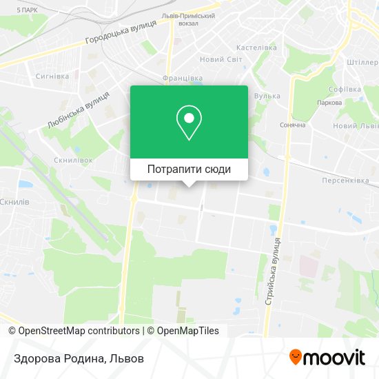 Карта Здорова Родина