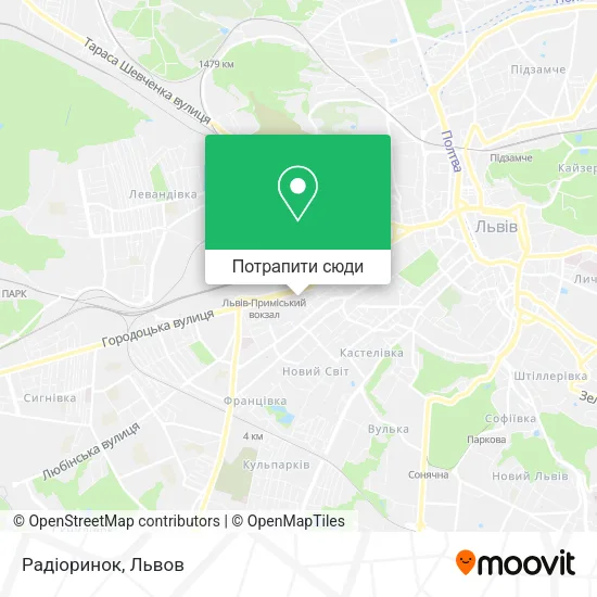 Карта Радіоринок