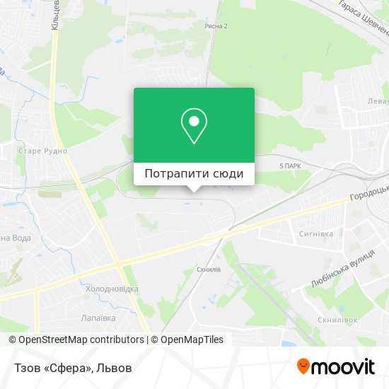 Карта Тзов «Сфера»