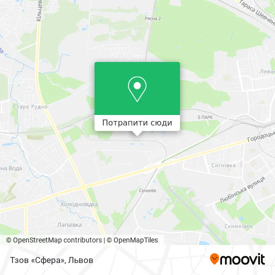 Карта Тзов «Сфера»