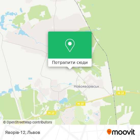 Карта Яворів-12