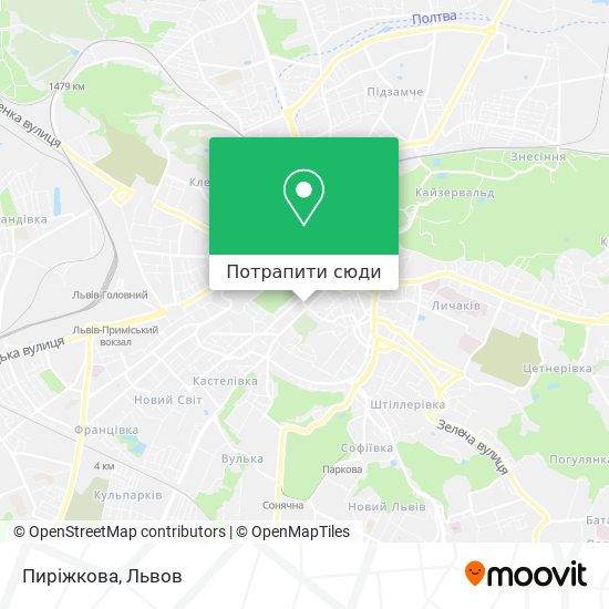 Карта Пиріжкова
