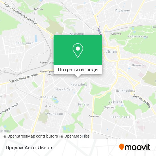 Карта Продаж Авто