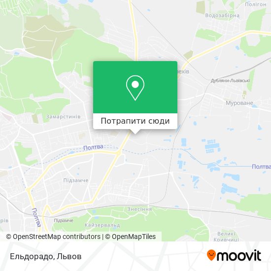 Карта Ельдорадо