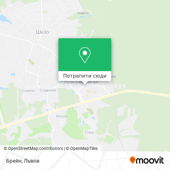 Карта Брейн