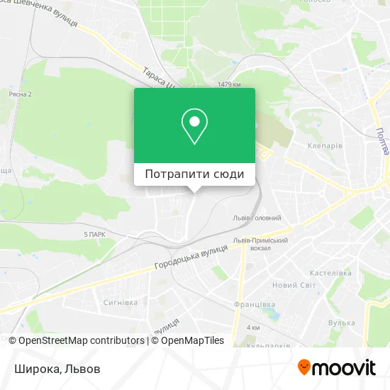 Карта Широка