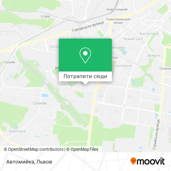 Карта Автомийка